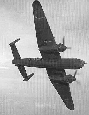 Бомбардировщик Авро 679 Манчестер Mk.1A