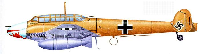 Мессершмитт Bf-110D-3