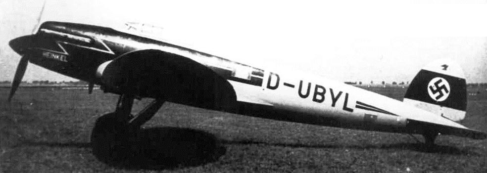 Фото самолета Heinkel He-70 «Blitz»
