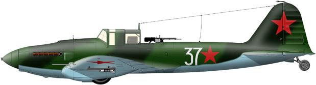 Камуфляжная окраска штурмовика Ил-2
