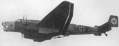 Юнкерс Ю-86Д-1 в полёте