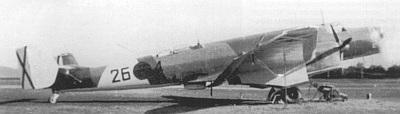 Юнкерс Ju-86D-1 Легиона Кондор в Испании, 1937 г.