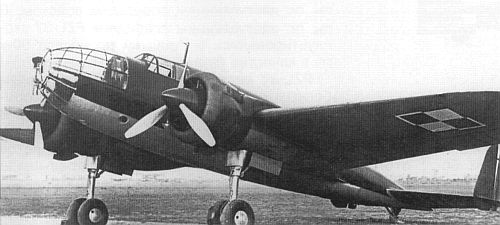 Бомбардировщик PZL-37 Los (Лось)