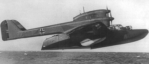 Фото летающей лодки "Блом и Фосс" BV-138