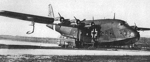 Фото самого большого гидросамолета Люфтваффе Второй мировой воны Блом унд Фосс BV-222