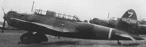 Фото легкого японского бомбардировщика Кавасаки Ки-32