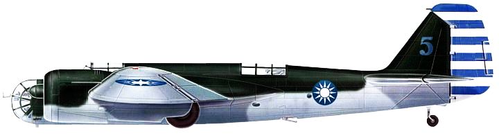 СБ с моторами М-103 ранних серий. Такие самолеты поставлялись в Китай в 1939 г.