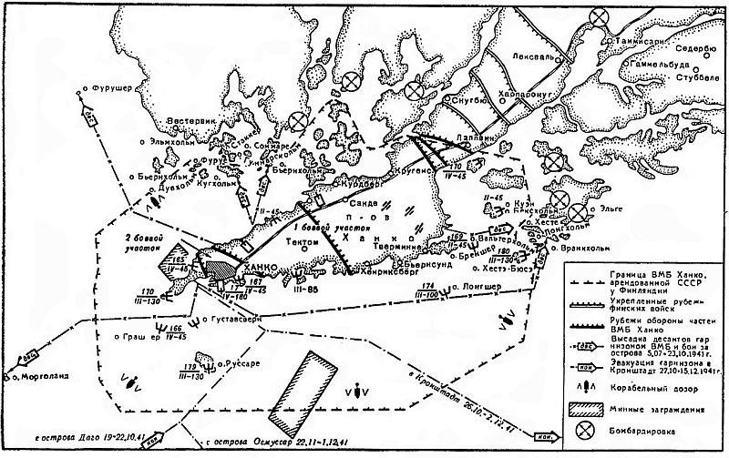 Оборона военно-морской базы Ханко (29.06 - 02.12.1941 г.)