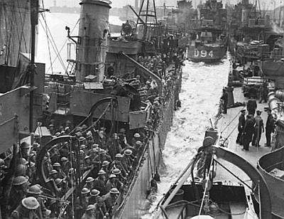 Эвакуация английских войск из Дюнкерка