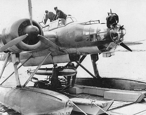 Немецкий торпедоносец Хейнкель He-115