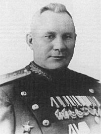 Генерал-лейтенант Королев М.Ф. - начальник управления ПВО РККА в 1940 году