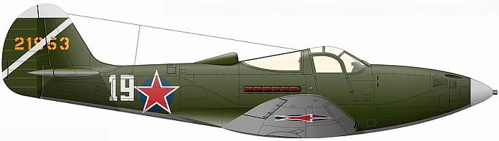 Самолет Р-39N Аэрокобра 11-го ГвИАП ВМФ
