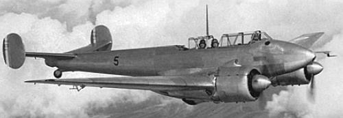 Двухмоторный истребитель Потез P-630 ВВС Франции