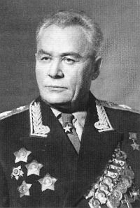 Главный маршал авиации Вершинин К.А. - командующий войсками ПВО СССР в 1953-1954 годах