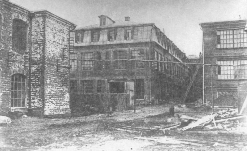 Завод ДУКС Меллера в начале 20 века