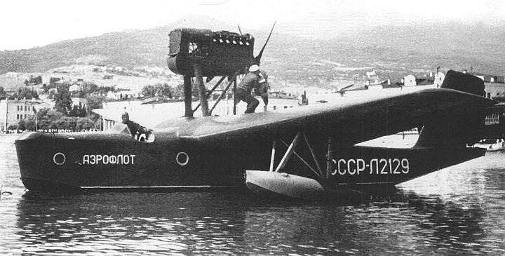 Пассажирская модификация МП-1 на Черном море