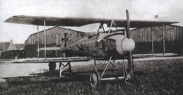 Фото истребителя Первой мировой войны Альбатрос Д-1
