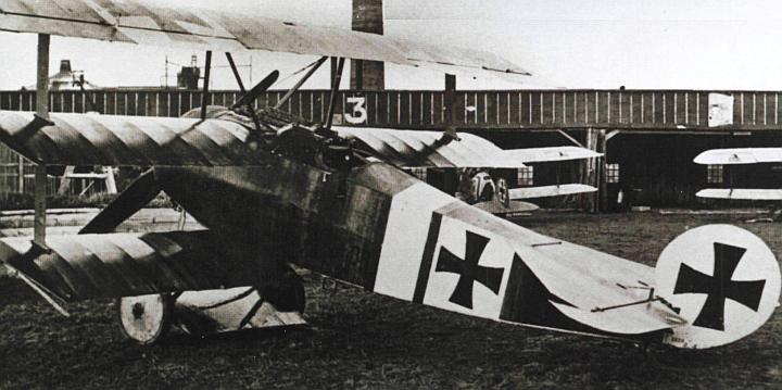 Вооружение триплана Fokker Dr.I