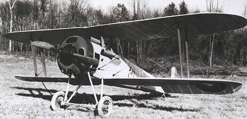Фото истребителя Первой мировой Nieuport-28
