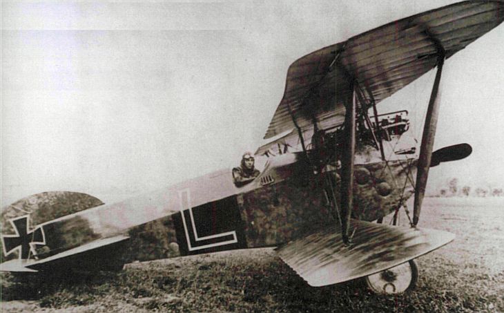 Истребитель Первой мировой войны "Феникс" D.II австро-венгерского аса Линке-Крауфорда